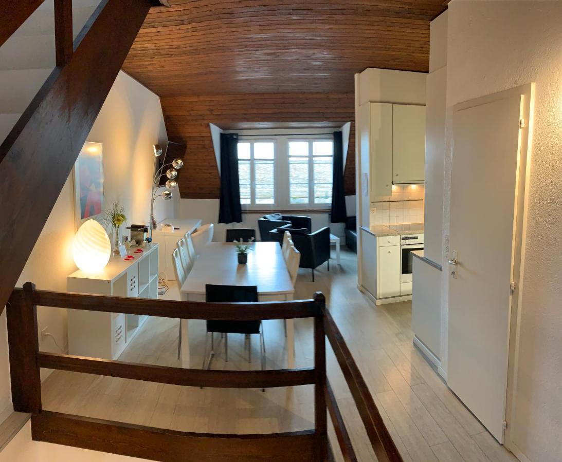 Luxury Duplex Vue Chateau Neuchâtel Exteriér fotografie