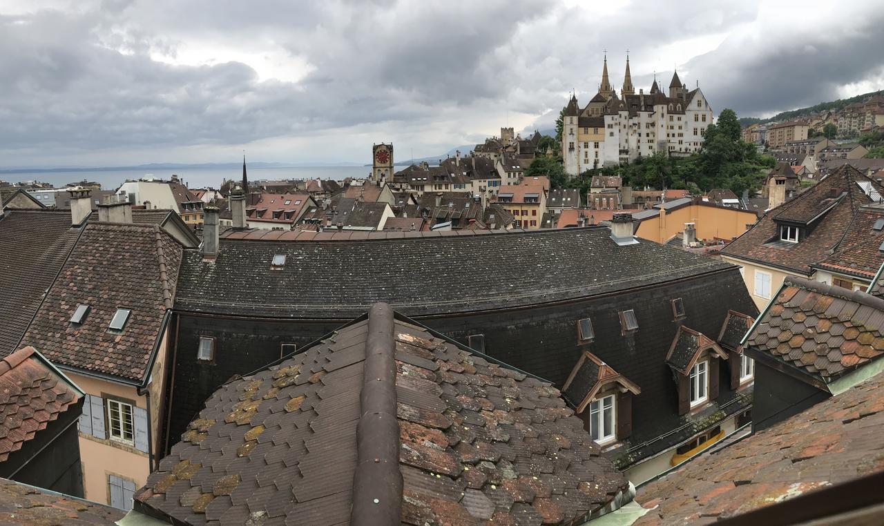 Luxury Duplex Vue Chateau Neuchâtel Exteriér fotografie
